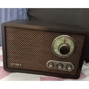 Victrola Willow Vrs-2800 Bluetooth FM/AM Radio- Tested- Working!